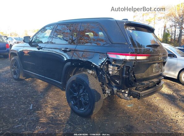 1C4RJHAG1SC340645 2025 JEEP GRAND CHEROKEE Black უკანა მარცხენა