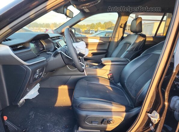 1C4RJHAG5R8570654 2024 JEEP GRAND Black Widok wnętrza z przodu