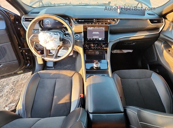 1C4RJHAG5R8570654 2024 JEEP GRAND Black Widok deski rozdzielczej