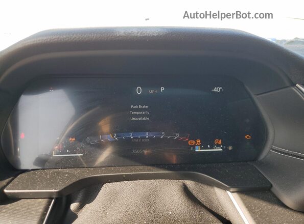 1C4RJHAG7SC275400 2025 JEEP GRAND White Вид щитка приладів