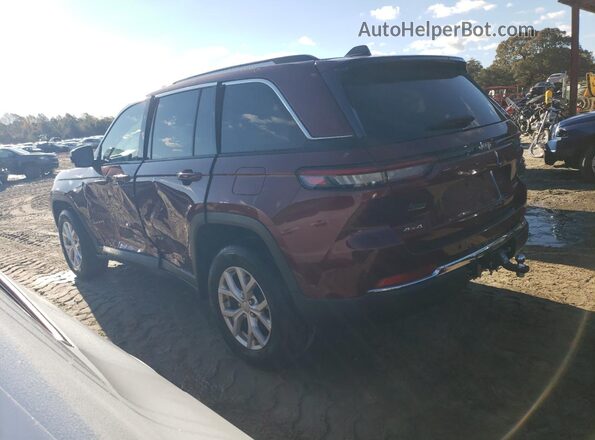 1C4RJHBG1N8540401 2022 JEEP GRAND Burgundy Tył lewy
