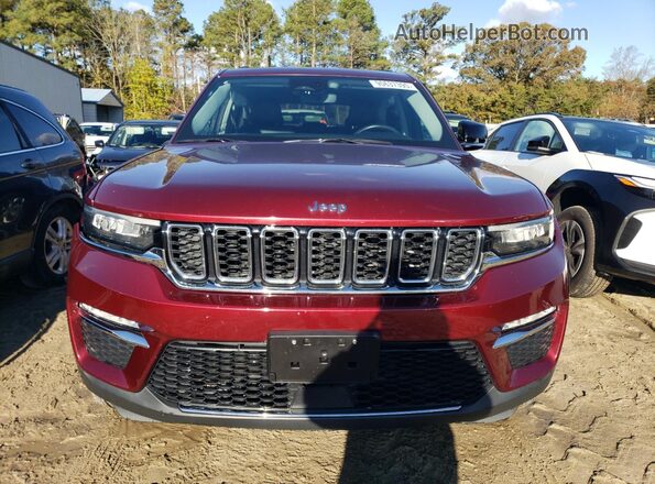 1C4RJHBG1N8540401 2022 JEEP GRAND Burgundy Widok z przodu