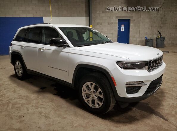 1C4RJHBG1P8764397 2023 JEEP GRAND Белый Передняя правая четверть