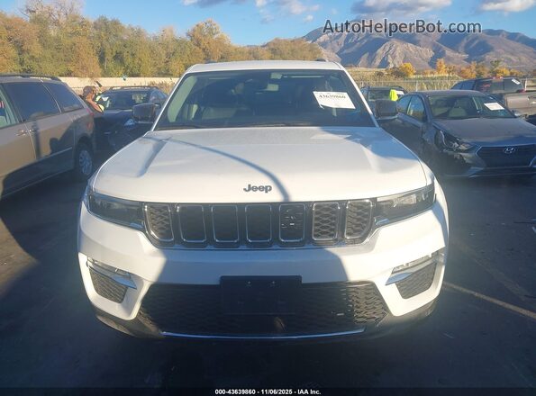 1C4RJHBG4N8540280 2022 JEEP GRAND CHEROKEE White Widok zestawu wskaźników