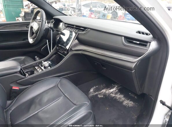 1C4RJHDG3PC559884 2023 JEEP GRAND CHEROKEE White წინა სალონის ხედი