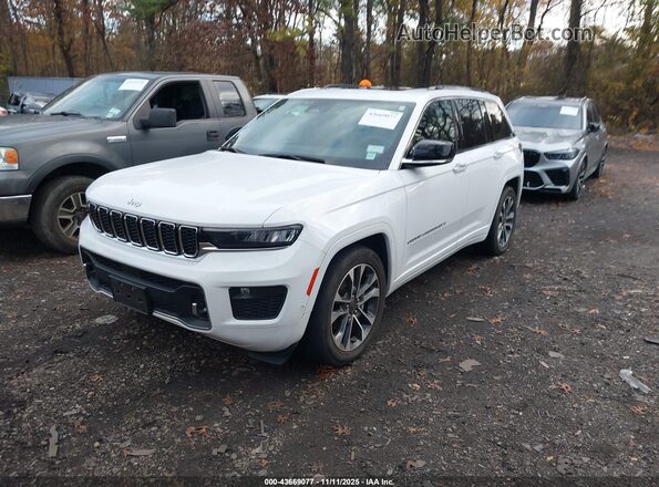 1C4RJHDG3PC559884 2023 JEEP GRAND CHEROKEE White წინა მარცხენა ხედი სამი მეოთხედიდან