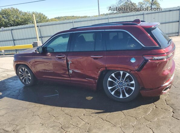 1C4RJHDG7N8635896 2022 JEEP GRAND Red უკანა მარცხენა