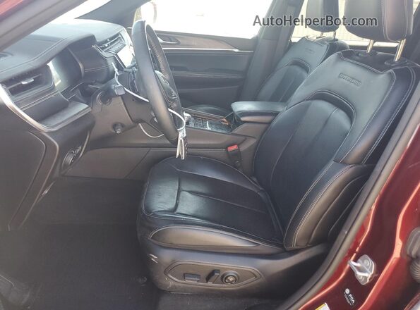1C4RJHDG7N8635896 2022 JEEP GRAND Red წინა სალონის ხედი