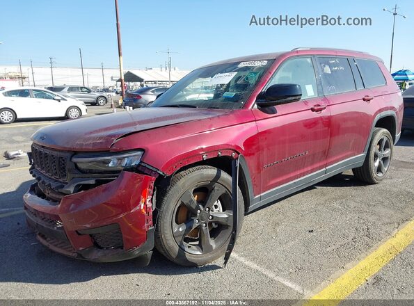 1C4RJJAG5P8902385 2023 JEEP GRAND CHEROKEE L Red Przód lewy