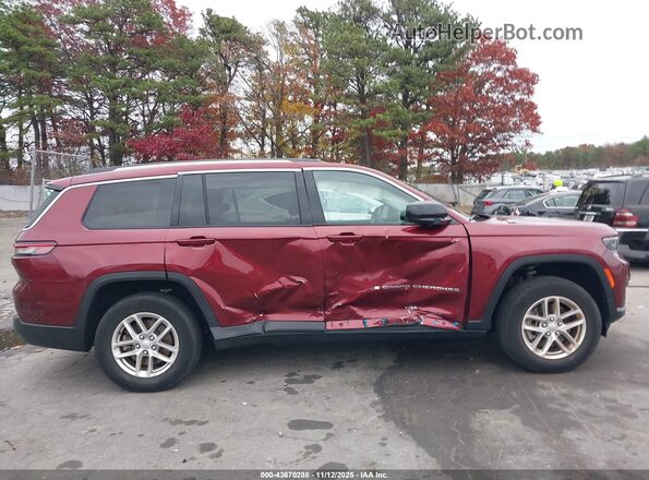 1C4RJKAG2P8798458 2023 JEEP GRAND CHEROKEE L Red უკანა სალონის ხედი