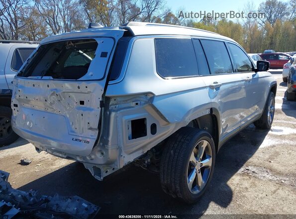 1C4RJKBG2M8134428 2021 JEEP GRAND CHEROKEE L Silver Задня права чверть