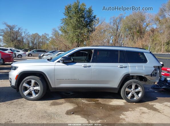 1C4RJKBG2M8134428 2021 JEEP GRAND CHEROKEE L Silver 