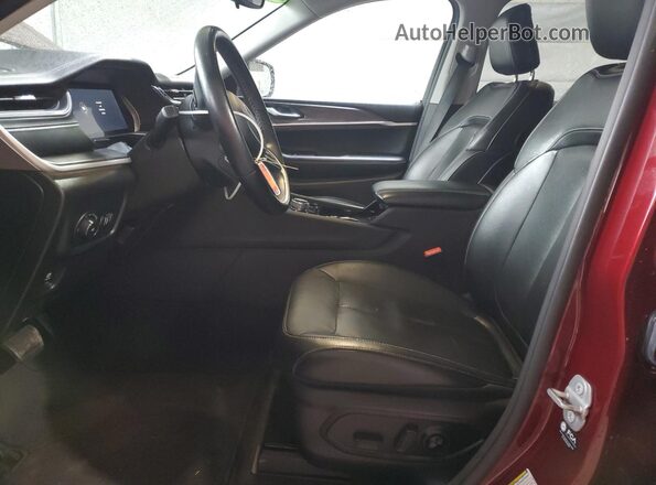 1C4RJKBG2N8538461 2022 JEEP GRAND Бордовый Вид салона спереди
