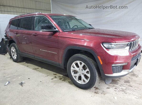 1C4RJKBG2N8538461 2022 JEEP GRAND Бордовый Передняя правая четверть