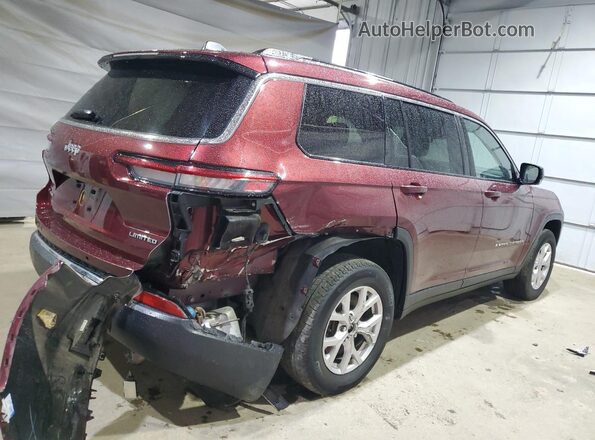 1C4RJKBG2N8538461 2022 JEEP GRAND Бордовый Задняя правая четверть