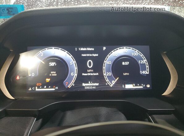 1C4RJKBG2N8538461 2022 JEEP GRAND Бордовый Вид щитка приборов