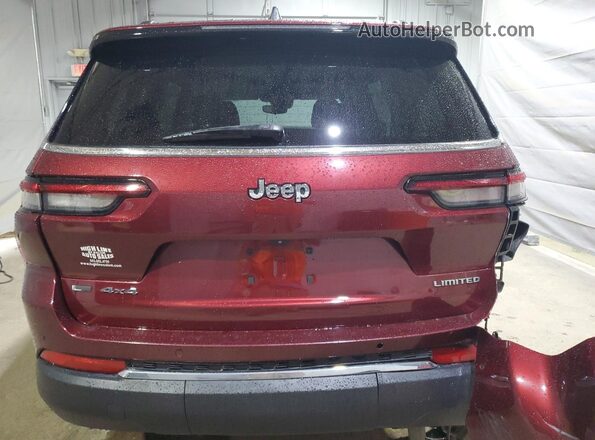 1C4RJKBG2N8538461 2022 JEEP GRAND Бордовый Вид сзади