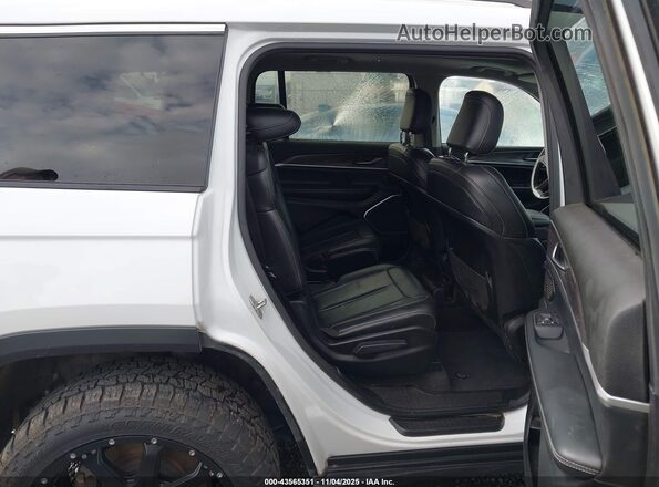 1C4RJKBG4M8122863 2021 JEEP GRAND CHEROKEE L White VIN კოდის სტიკერის ხედი