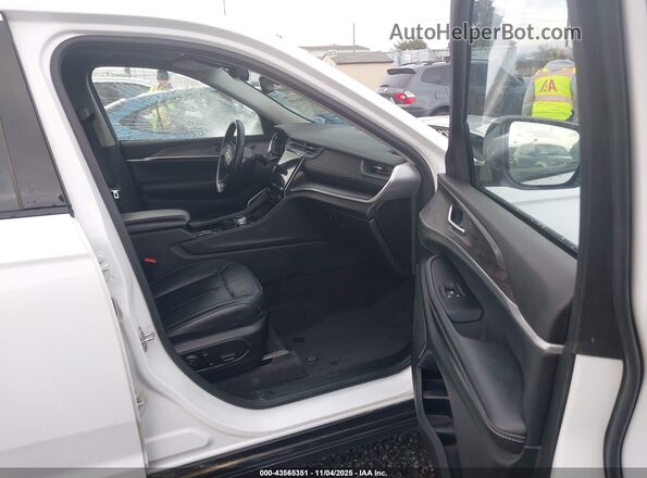 1C4RJKBG4M8122863 2021 JEEP GRAND CHEROKEE L White წინა სალონის ხედი