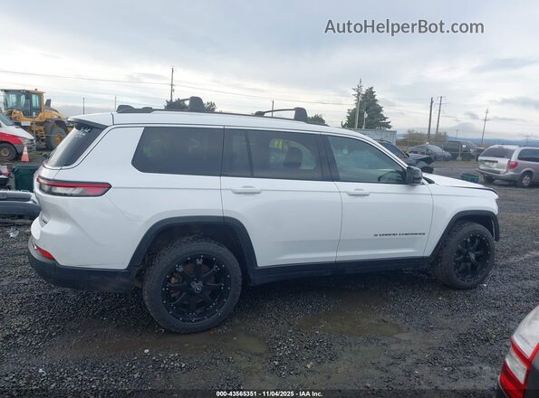 1C4RJKBG4M8122863 2021 JEEP GRAND CHEROKEE L White სალონის 360-გრადუსიანი ხედი