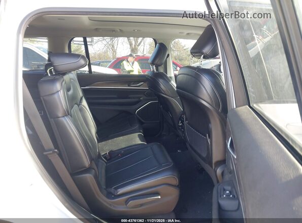 1C4RJKBG4M8149707 2021 JEEP GRAND CHEROKEE L White Vista de la etiqueta del VIN