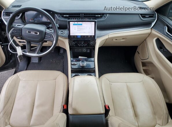 1C4RJKBG4N8504876 2022 JEEP GRAND Black Vista del salpicadero