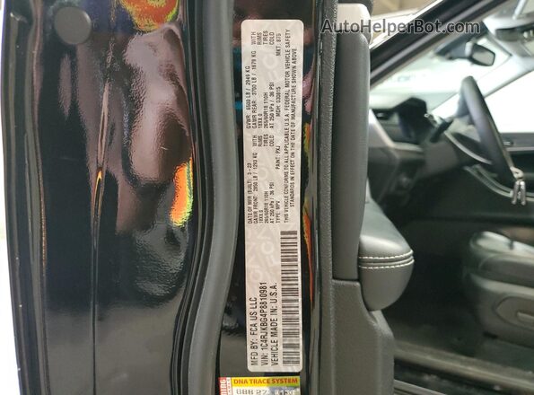 1C4RJKBG4P8810981 2023 JEEP GRAND Black Widok naklejki z numerem VIN