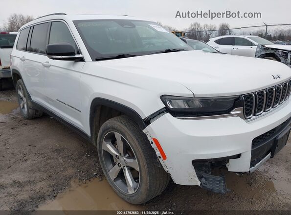 1C4RJKBGXM8111110 2021 JEEP GRAND CHEROKEE L Белый 