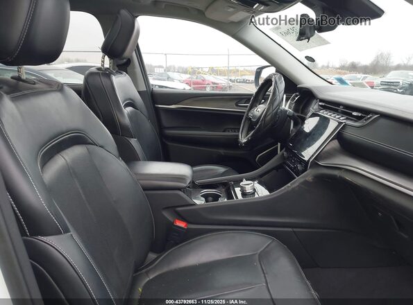 1C4RJKBGXM8111110 2021 JEEP GRAND CHEROKEE L Белый Вид салона спереди