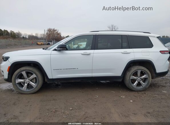 1C4RJKBGXM8111110 2021 JEEP GRAND CHEROKEE L Белый Панорамный вид салона 360°