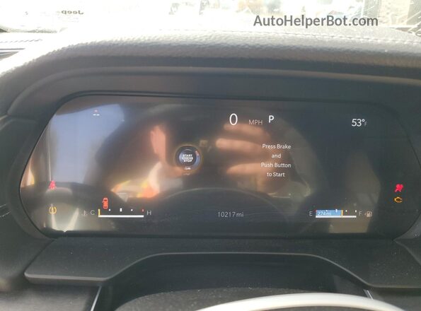 1C4RJKBGXR8584089 2024 JEEP GRAND White Вид щитка приладів