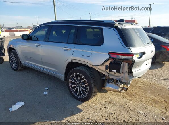 1C4RJKEGXM8104122 2021 JEEP GRAND CHEROKEE L Silver Հետևի ձախ