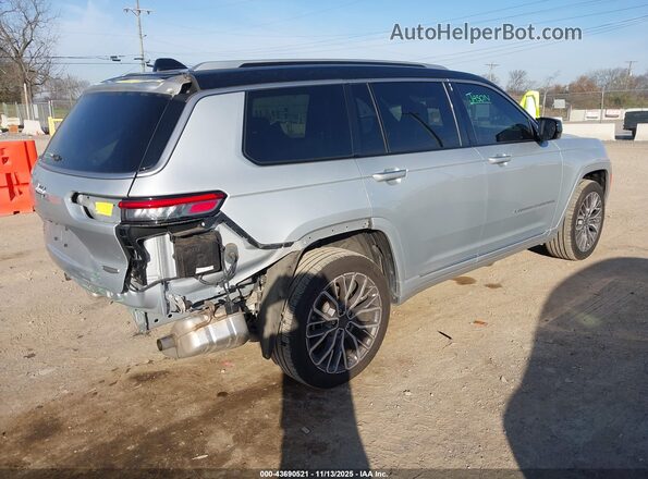 1C4RJKEGXM8104122 2021 JEEP GRAND CHEROKEE L Silver Հետևի աջ