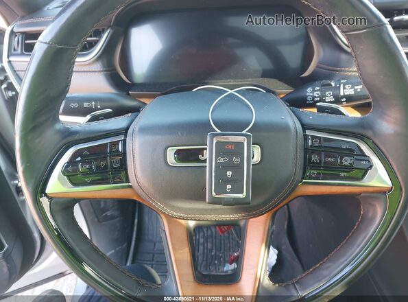1C4RJKEGXM8104122 2021 JEEP GRAND CHEROKEE L Silver Առջևի վահանակի տեսք