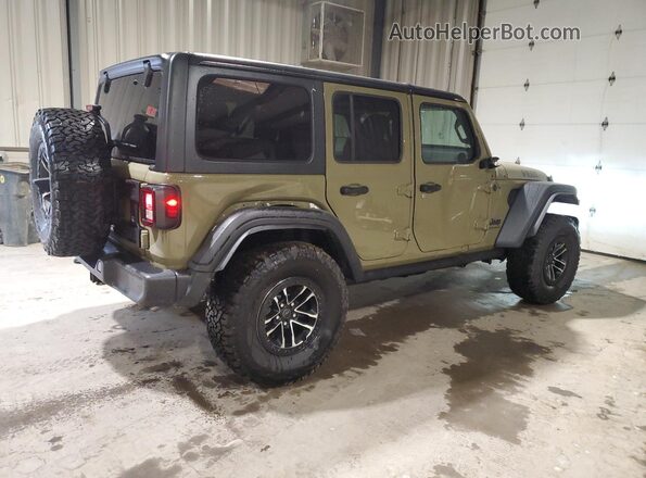 1C4RJXDN8SW532423 2025 JEEP WRANGLER Зеленый 