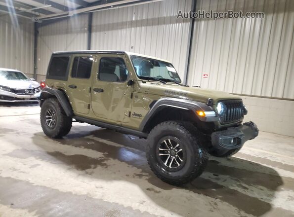 1C4RJXDN8SW532423 2025 JEEP WRANGLER Зеленый 
