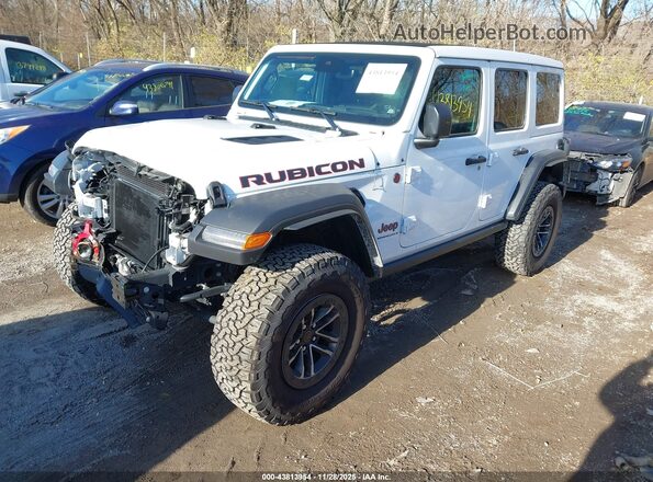 1C4RJXFN4SW508097 2025 JEEP WRANGLER White Առջևի ձախ երեք քառորդ տեսարան
