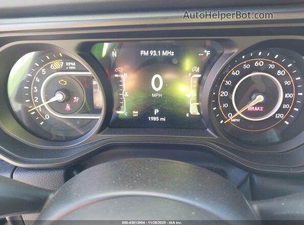 1C4RJXFN4SW508097 2025 JEEP WRANGLER White Հետևի նստատեղերի տեսք