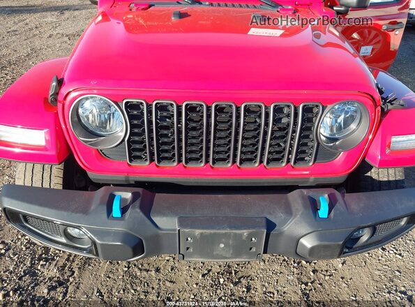 1C4RJXN64RW161200 2024 JEEP WRANGLER Red Widok z przodu