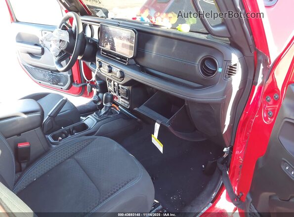 1C4RJXR66RW146529 2024 JEEP WRANGLER Red Սալոնի դիմացի տեսք