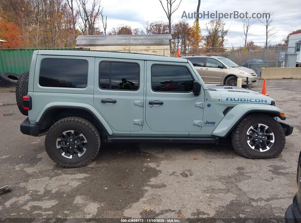 1C4RJXR68RW147455 2024 JEEP WRANGLER Teal Вид задньої частини салону
