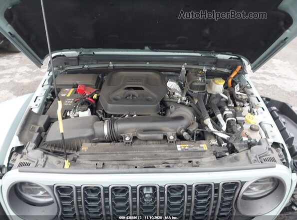 1C4RJXR68RW147455 2024 JEEP WRANGLER Teal Вид ззаду