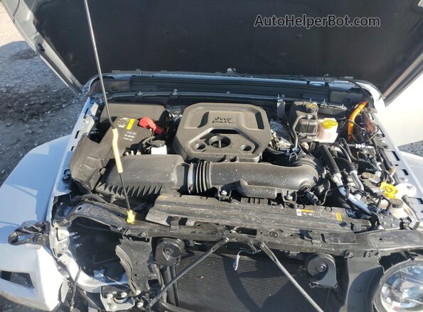 1C4RJXU66RW310515 2024 JEEP WRANGLER Серебряный Вид задней части салона