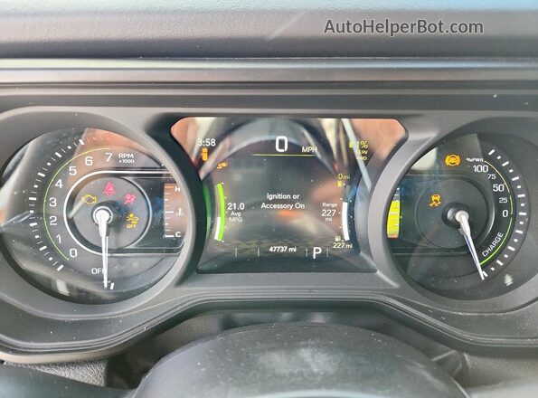 1C4RJXU67RW131139 2024 JEEP WRANGLER Черный Вид щитка приборов