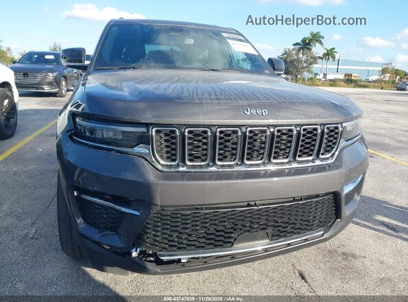 1C4RJYB68RC117647 2024 JEEP GRAND CHEROKEE 4XE Gray Vista frontal