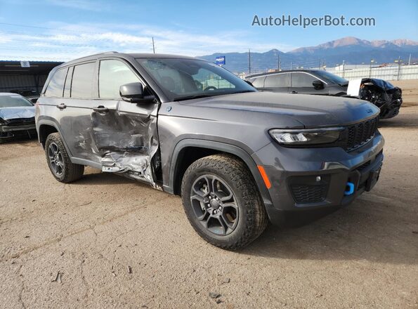 1C4RJYC69R8509814 2024 JEEP GRAND Серый Передняя правая четверть