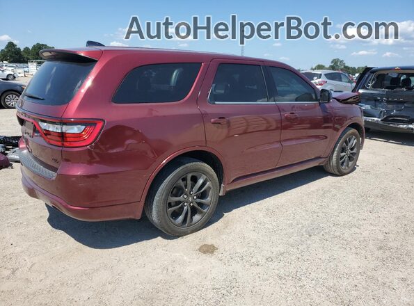 1C4SDHCT0NC218026 2022 DODGE DURANGO Maroon Tył prawy