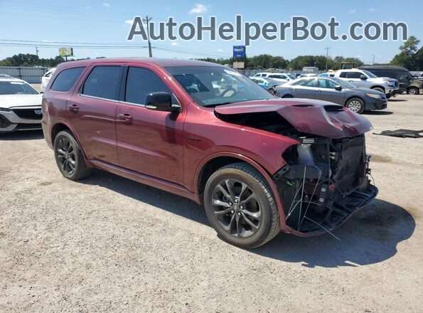 1C4SDHCT0NC218026 2022 DODGE DURANGO Maroon Przód prawy