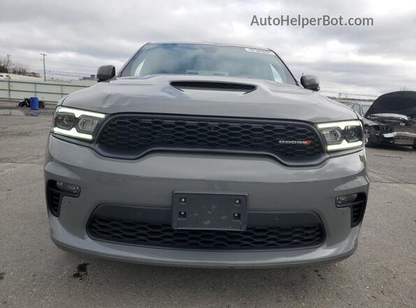 1C4SDHCT2NC189564 2022 DODGE DURANGO Серый Вид спереди