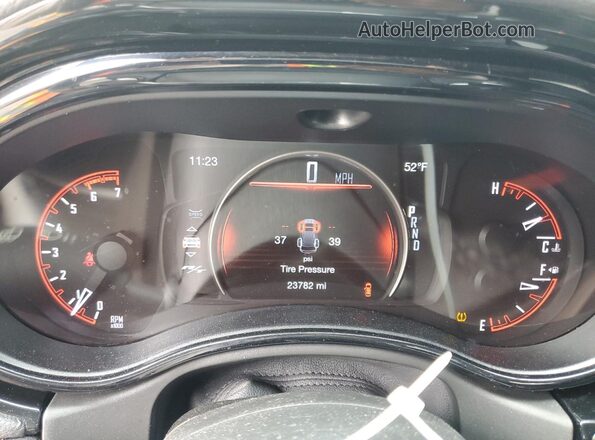 1C4SDHCT2NC189564 2022 DODGE DURANGO Серый Вид щитка приборов